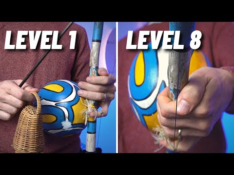 So spielt man Berimbau, Anfänger bis Profi, 8 Stufen