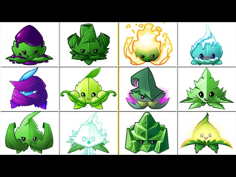 PvZ 2 All Mints Plants vs Team Zombies Fight! - Plants vs Zombies 2