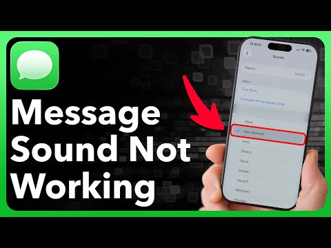 How To Fix Message Notification Sound Not Working On iPhone