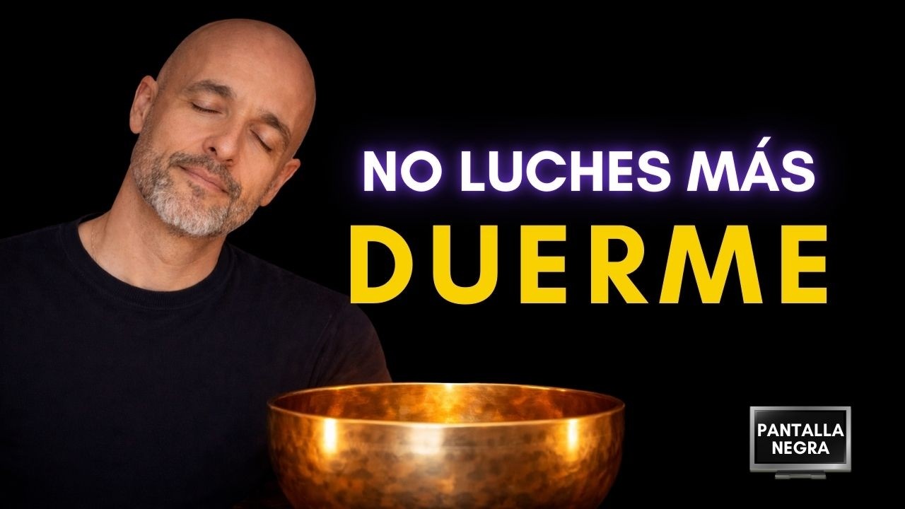 Calma la mente antes de dormir