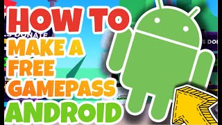 HOW TO MAKE A GAMEPASS IN ROBLOX MOBILE GOOGLE ANDROID CHROME || FREE ROBUX IN PLS DONATE 2023