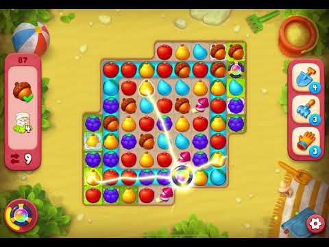 Gardenscapes Level 87 [No Boosters]