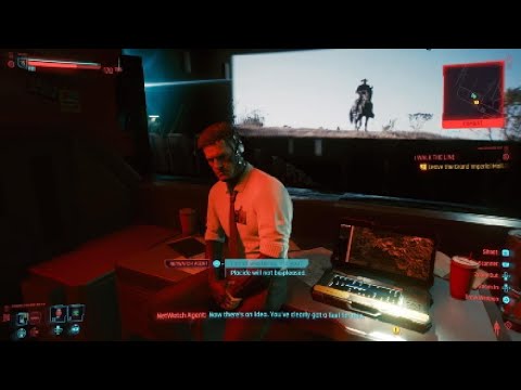 Cyberpunk 2077 Secret Hidden dialogue you probably missed with netwatch agent