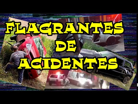 FLAGRANTES DE COLISÕES EM OURO FINO NO FIM DE SEMANA