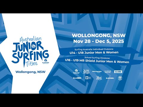 Australian Junior Surfing Titles 2025 - Finals Day Livestream