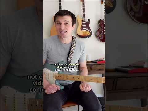 Learn 3 SRV Licks FAST #shorts