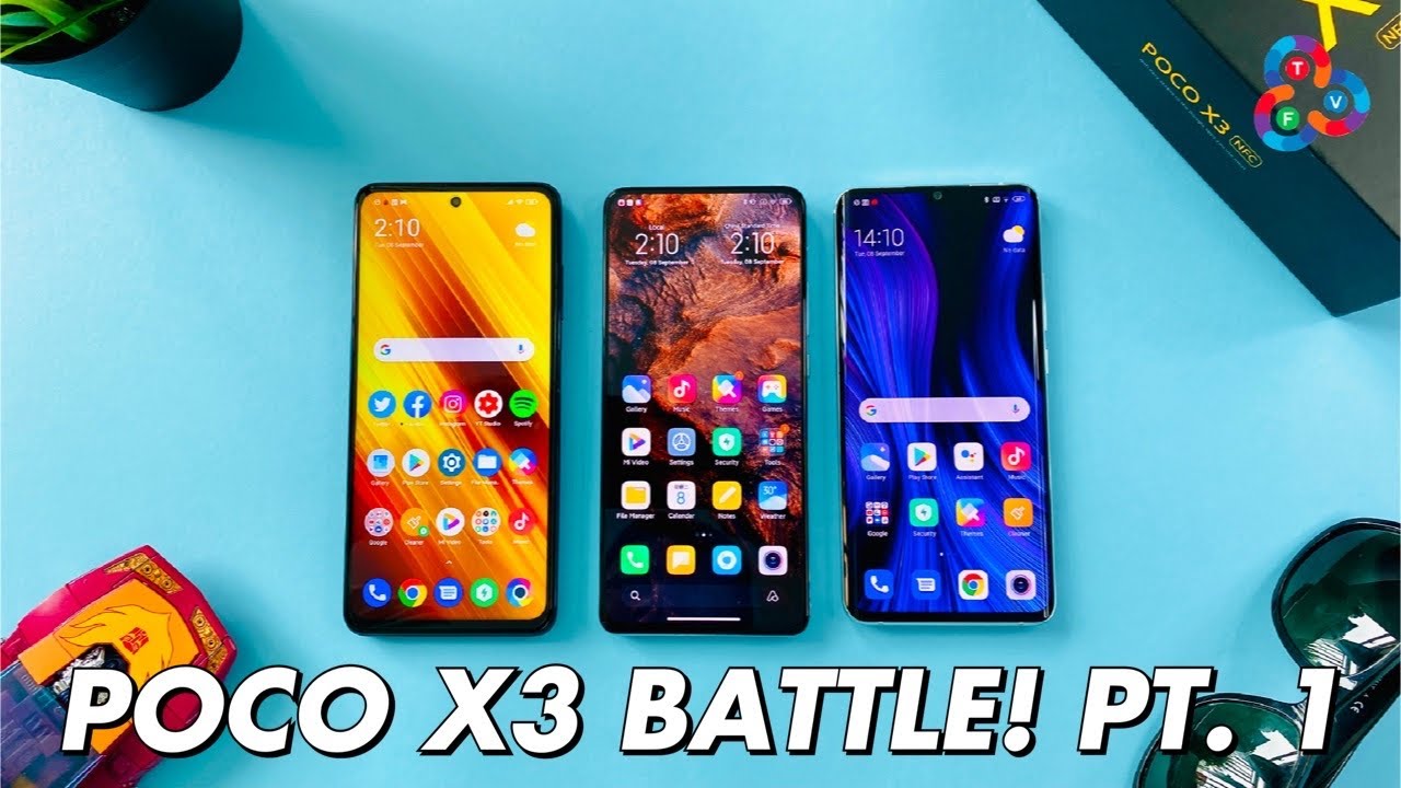 POCO X3 NFC vs K30 Ultra vs Mi Note 10 Lite - XIAOMI MIDRANGE BATTLE! (Part 1)