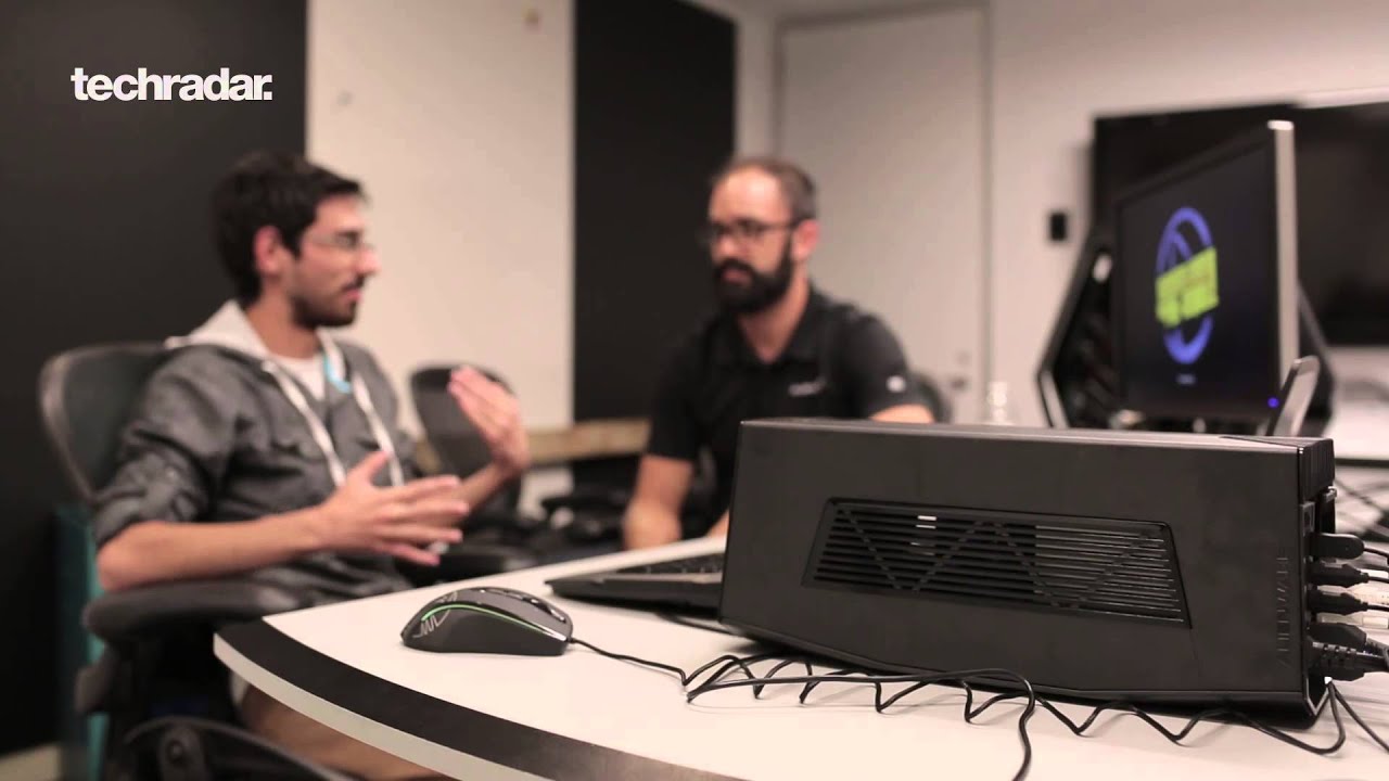 First look: Alienware 13 gaming laptop and Alienware Graphics Amplifier - YouTube