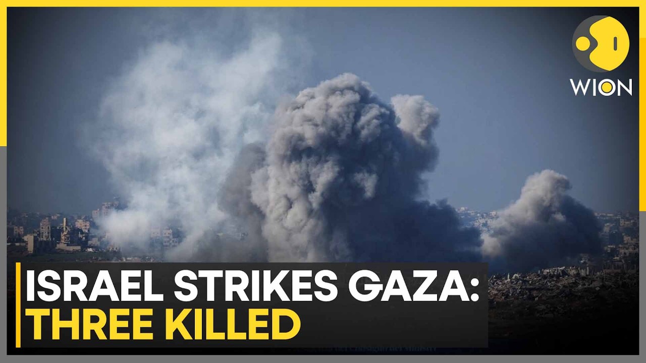 Israel-Gaza War: Israeli Airstrike Hits Vehicle in Maghazi, Kills Three Men | WION News