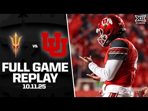 Arizona State vs. Utah Football Full Game Replay (10.11.25) | 2025 Big 12 Football