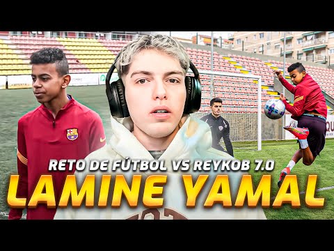 DAVOO XENEIZE REACCIONA A LAMINE YAMAL A LOS 13 AÑOS (RETO vs. REYKOB 7.0)