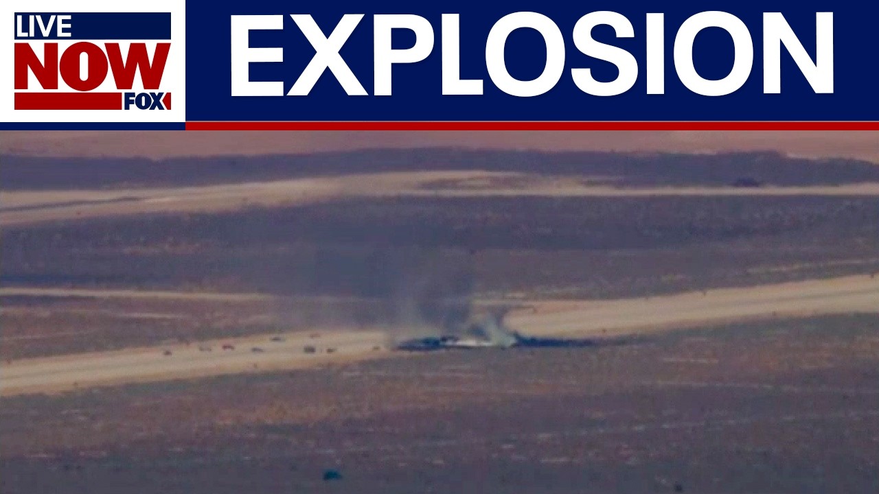 RPT: explosion at Edwards Air Force Base
