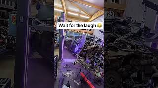 Physics lesson, learned the hard way #shorts #fyp #mechanic #mechaniclife #car #