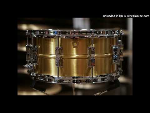 Ludwig 6.5x14" Brushed "Acro Brass" Snare Drum - LB654B image 9