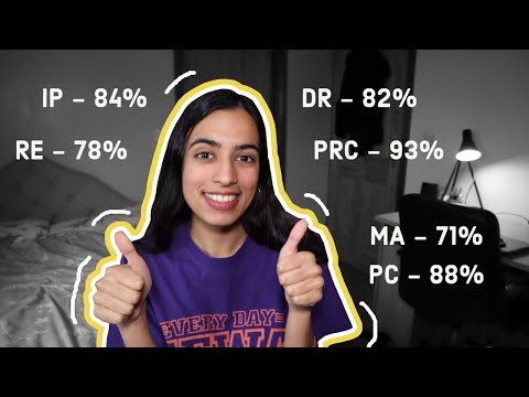 everything I did to get a DISTINCTION on the LPC (81% average!)