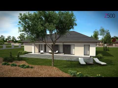 Z380  - Gotowy projekt domu parterowego we współczesnym stylu do 140 m2