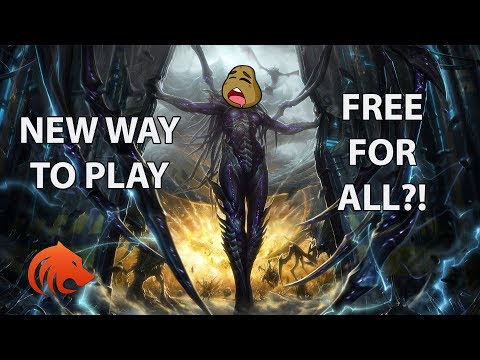 StarCraft 2: *NEW* Free For ALL?! (WAY MORE FUN!)