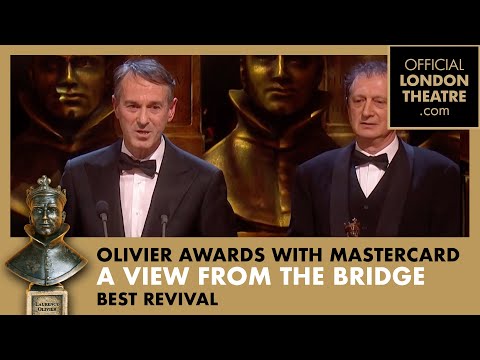 A View From The Bridge wins Best Revival | Olivier Awards 2015 with Mastercard