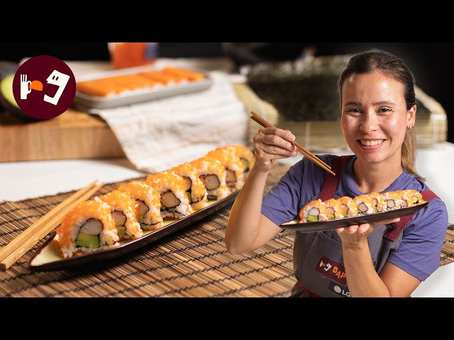 Los 3 TRUCOS para hacer CALIFORNIA ROLL fácilmente en casa