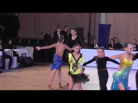 008 Kryštof Krajča - Eliška Fialová  /MČR T10 2018/ Kojetín/ Junior II./ 1.kolo/ Jive