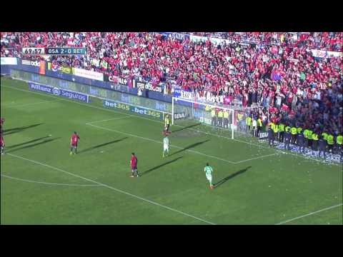 Goal of Chica (2-1) Osasuna - Real Betis - HD