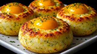 Wenn Sie Kartoffeln und 4 Eier haben, dann ist dieses Rezept für Sie! Göttlicher Geschmack!
