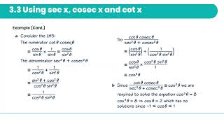 Trigonometric functions.