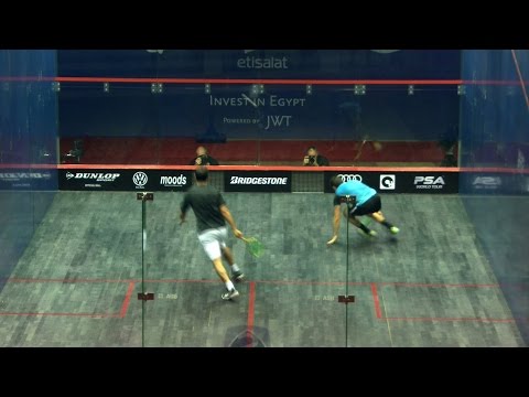 Squash: MegaRallies EP115: El Gouna 2015: Fathi v Rodriguez