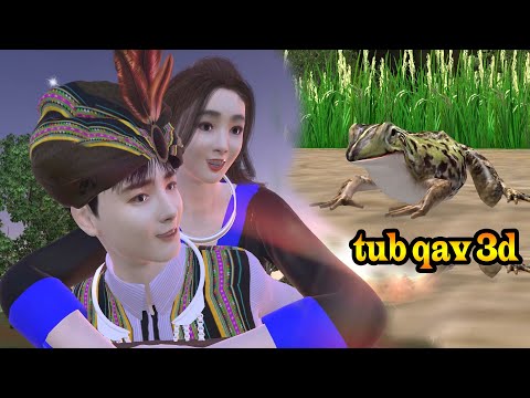 Tub qav thiab nkauj ntxawm daim ntev kawg Hmong animation 3d dab neeg hmoob