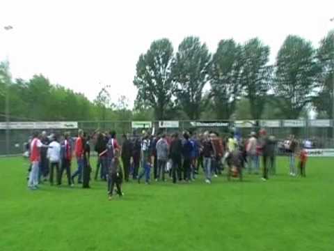 Kampioenswedstrijd IJVV De Zwervers A1 2009-2010