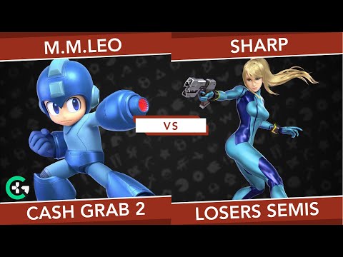 Cash Grab 2 Losers Semi-Finals - M.M. Leo (Mega Man) Vs. Sharp (ZSS) Smash Ultimate