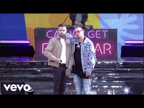 Liam Payne J Balvin Familiar Live On Good Morning America 2018