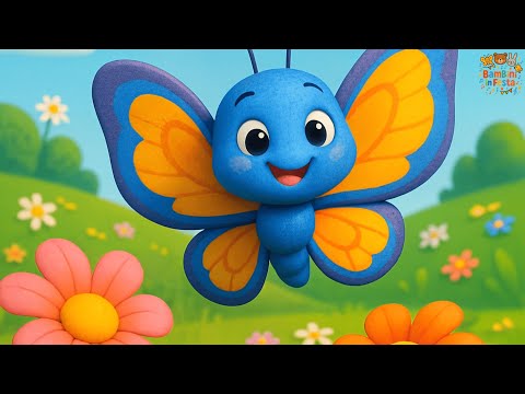 Filli la Farfallina | Impariamo i numeri | Canzoni per Bambini | Bambini in Festa