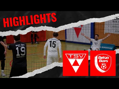 TSV Weilimdorf - Beton Boys München | HIGHLIGHTS | FUTSAL-BUNDESLIGA