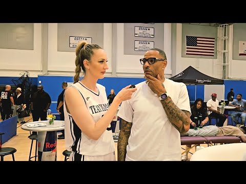 Tall vs Taller : Epic 6'9" vs 7'6" Basketball for a Good Cause!