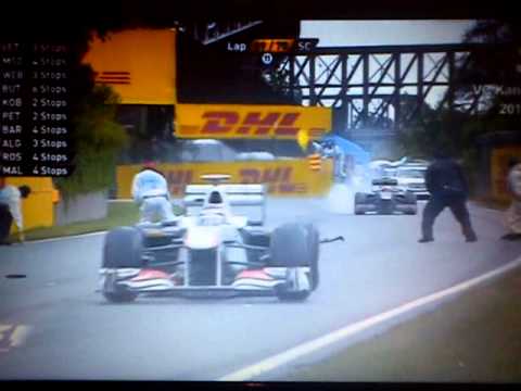 F1 Velká cena Kanady 2011- momentka