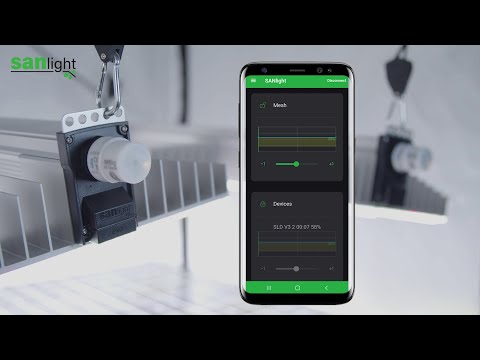 Setting up the SANlight Mesh App