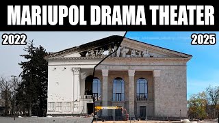 The Mariupol Drama Theatre has been rebuilt