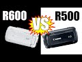 Canon Vixia HF R600 vs. R500 (R60, R62 vs R50 ...