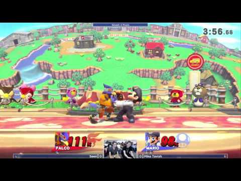 Summit - Seen (Falco) vs Mike Tavish (Ness, Mario) - Smash 4 Singles Pools
