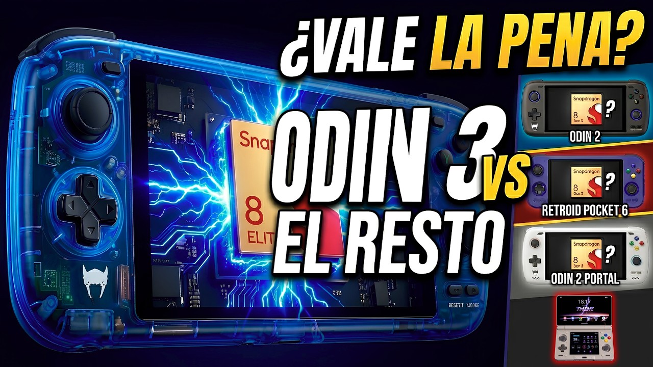🔥 ¿Odin 3 es el fin de las consolas Snapdragon 8 Gen 2?: Opinión Honesta