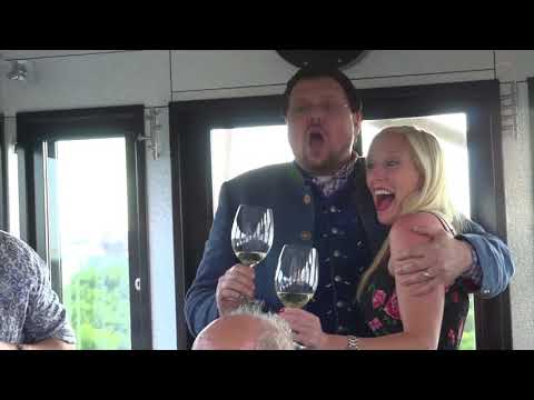 Jessica Altieri - Wine and Water Sommelier with world renown Tenor Michael Schade