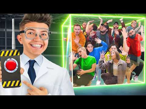 TRAPPED in a SHRINKING Box for 24 Hours!