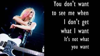 Avril Lavigne- I Always Get What I Want Lyrics