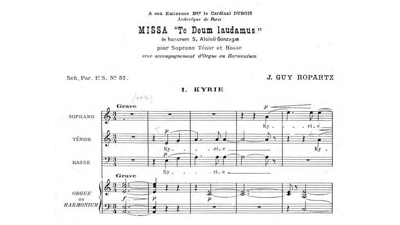 Guy Ropartz – Missa 