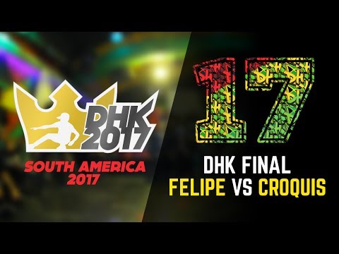 DHI SOUTH AMERICA 2017 - DANCEHALL KING - FINAL - FELIPE VS CROQUIS (WIN)