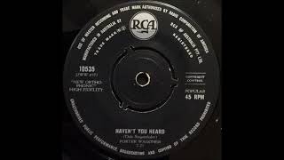 Haven&#39;t You Heard? ~ Porter Wagoner (1958)