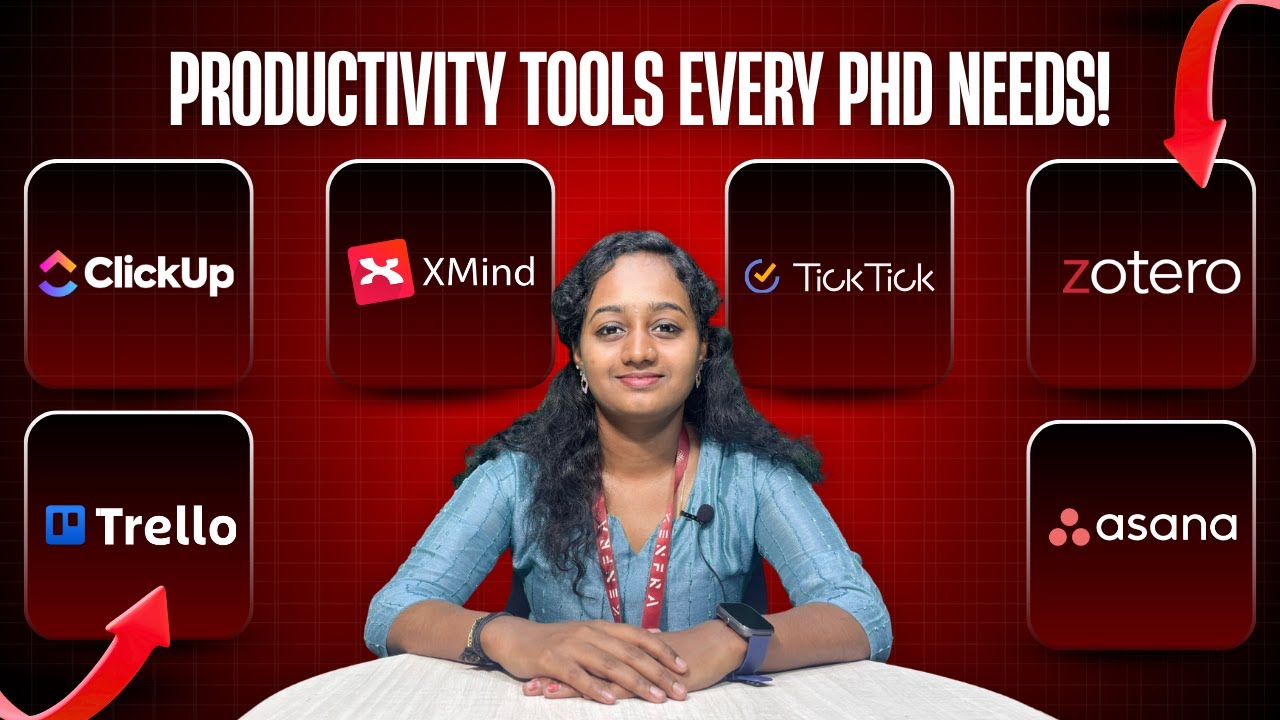 Struggling With Your PhD? 😩📚 These Productivity Tools Will Save You 🚀✨ #kenfra #phd #tools