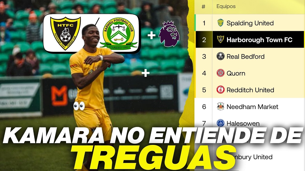 🐝 HARBOROUGH TOWN - BARWELL 🇮🇨 | LIGA