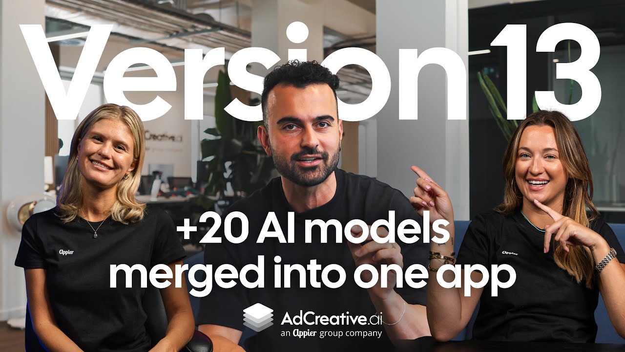 Introducing AdCreative.ai Version 13 – 20+ AI Models Merged Into One App video thumbnail
